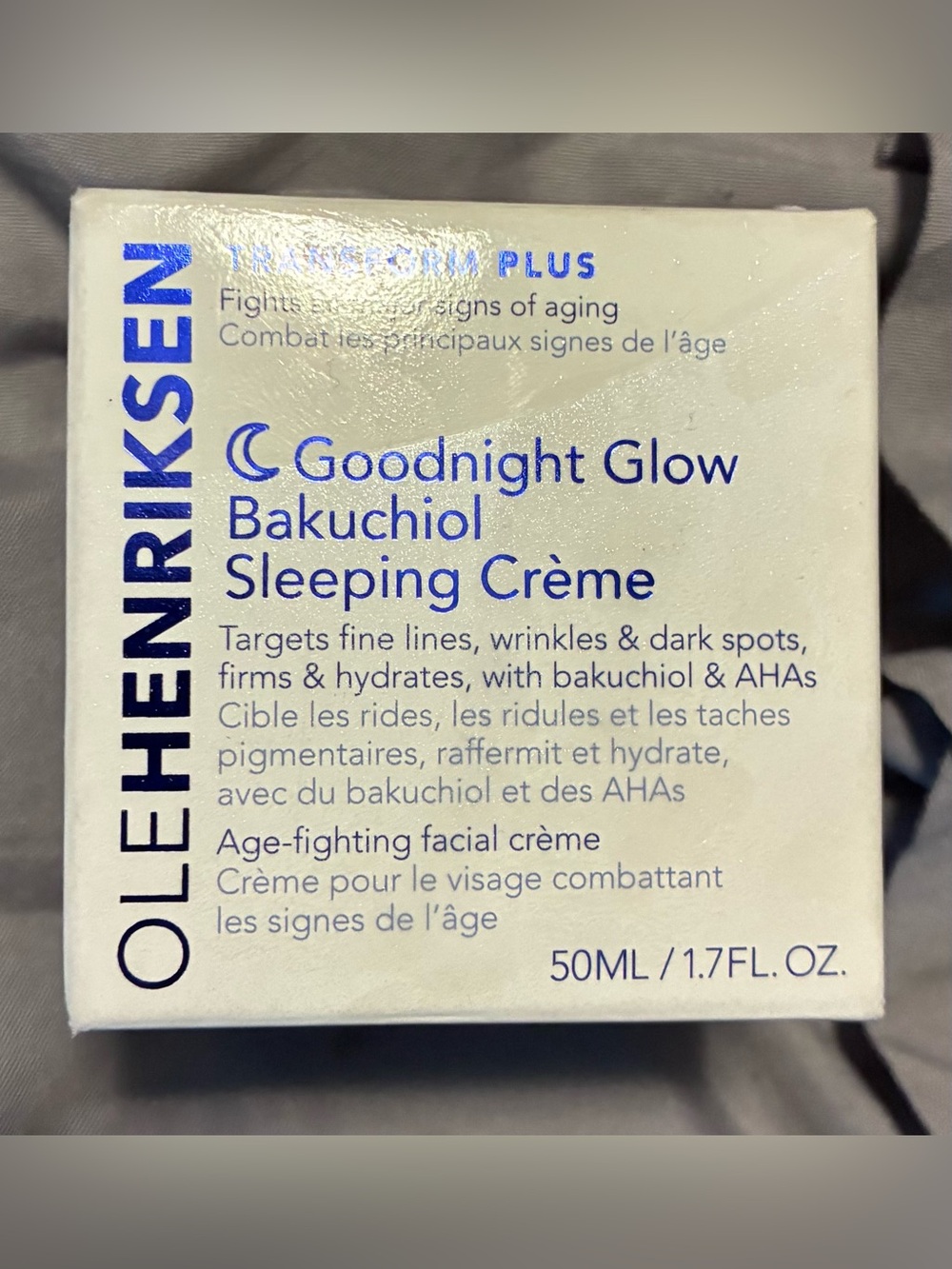 OLE HENRIKSEN Goodnight Glow Bakuchiol Sleeping Crème 50ml NIB